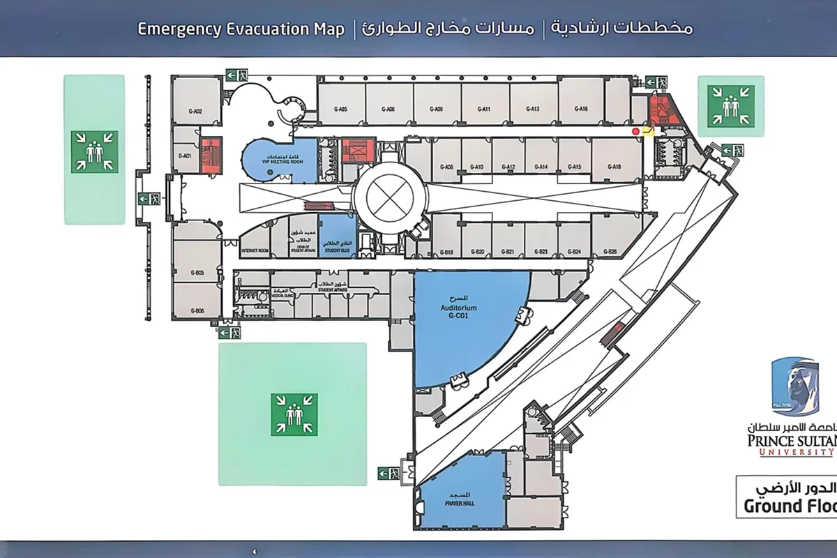 Building 105 — Floor 0